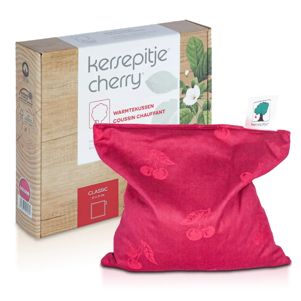 Eindejaarsgeschenk - Kersenpitkussen Cervico