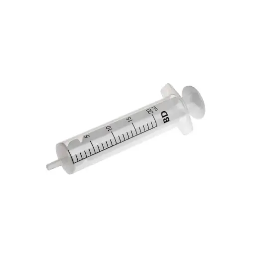 [1042] BD Discardit II Spuiten 2-delig 20 ml – 80 stuks