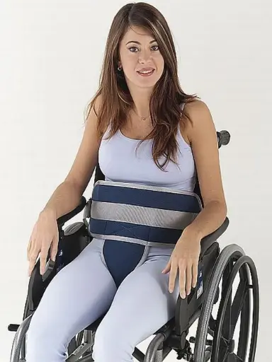 [6436] Ceinture abdominale avec boucle à clic L