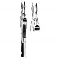 [5282] Pince à échardes droite Carmalt 10,5 cm