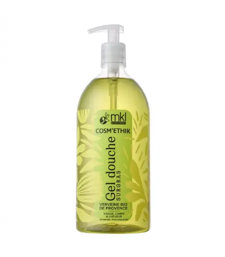[706] Cosm'ethik Gel douche surgras Verveine 1L - 1pc