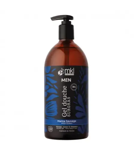 [745] Cosm'ethik Gel douche surgras Wild Ocean 1L - 1pc