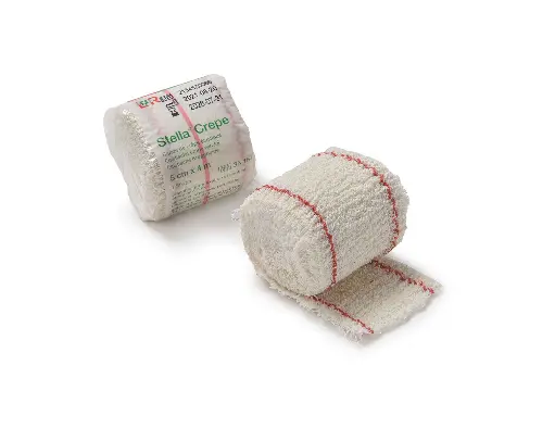 [1733] L&R Crêpe Bandages Cello 5 cm x 4 m - 20 pièces