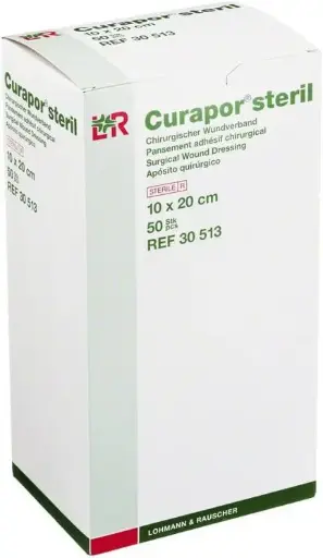 [4694] Curapor Chirurgisch Wondverband 10cm x 20cm - 50st