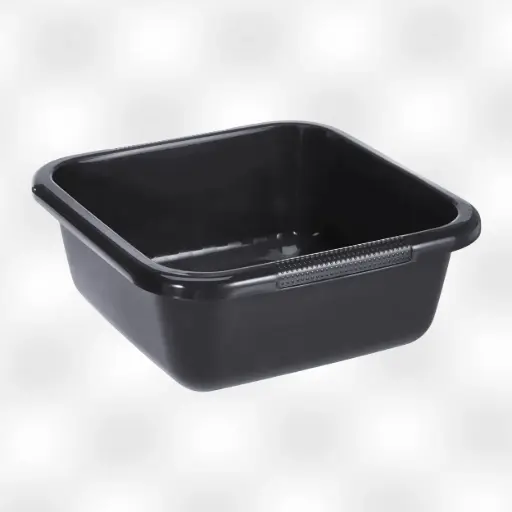 [151] Curver Vierkante waskom 10l Antraciet 35x35x12cm