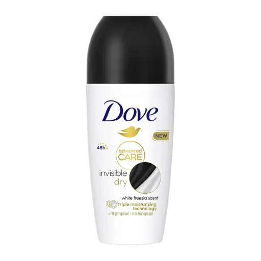 [394] Dove Deo Roller Invisible Dry - 1 x 50ml