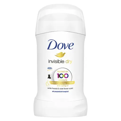 [599] Déodorant stick Dove Invisible Dry 40 ml - 1pc