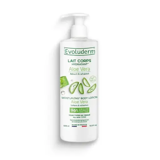 [4483] Evoluderm Body Lotion Aloë Vera 500ml - 20st