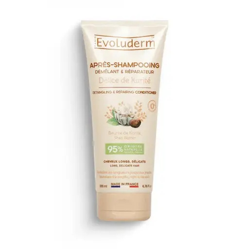 [4299] Evoluderm Après-shampooing Délice de Karité 200 ml - 1pc