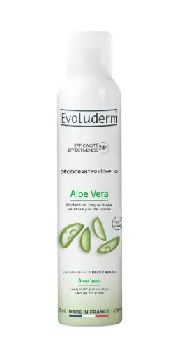 [5156] Evoluderm Déodorant Aloe Vera 200 ml - 1pc