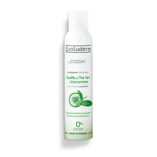[5164] Evoluderm Deodorant Groene Thee/Komkommer - 1 x 200ml