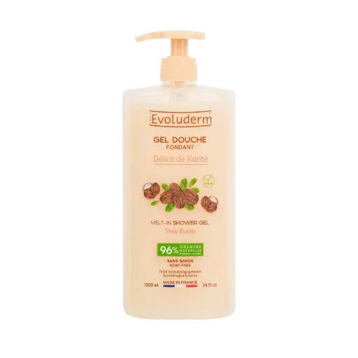 [2307] Evoluderm Douche Gel Délice de Karité 1000ml - 1st