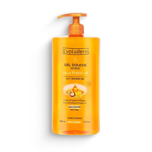 [15258-1] Evoluderm Douche Gel Huile Précieuse 1000ml - 1st