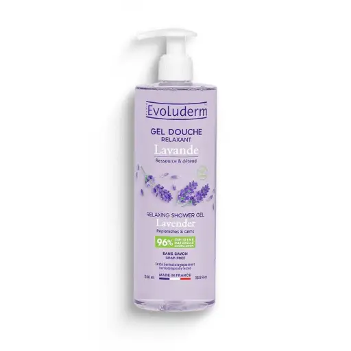 [4488] Evoluderm Douche Gel Lavendel 500ml - 20st