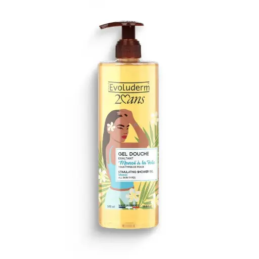 [4285] Evoluderm Gel douche Monoï à la Folie 500 ml - 1pc