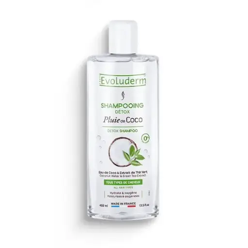 [5178] Evoluderm Shampoo Detox Pluie de Coco 400ml - 1st