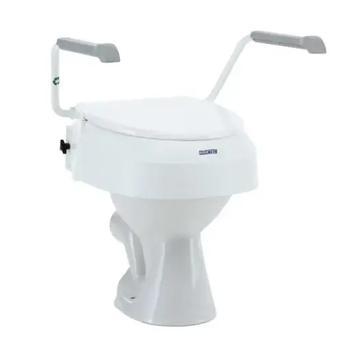 [3665] Invacare Aquatec 900 Rehausseur de toilettes avec accoudoirs - 1pc