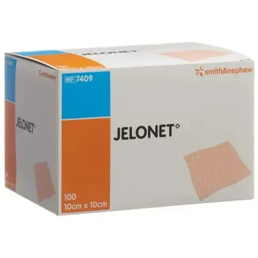 [895] Jelonet Steriel 10x10cm – Individueel verpakt – 100 stuks