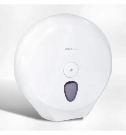 [1338] Distributeur de papier toilette Jumbo blanc - 1pc