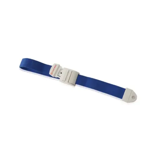[1334] Bandage compressif bleu 2,5 cm - à l'unité