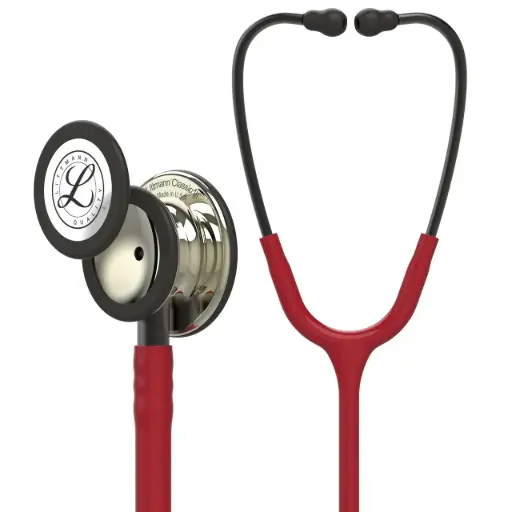[5864] Littmann Classic III - Hoogglans Champagne/Bordeaux