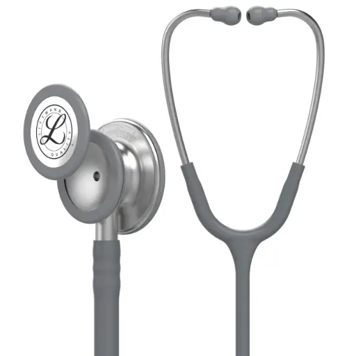 [5577] Littmann Classic III Stethoscoop - RVS Zilver/Grijs