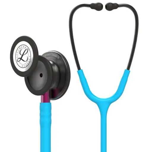 [5872] Littmann Classic III - Fumée/Turquoise