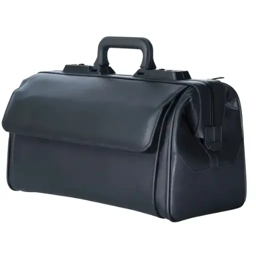 [5001] Sac médical Rusticana Cuir de veau Noir