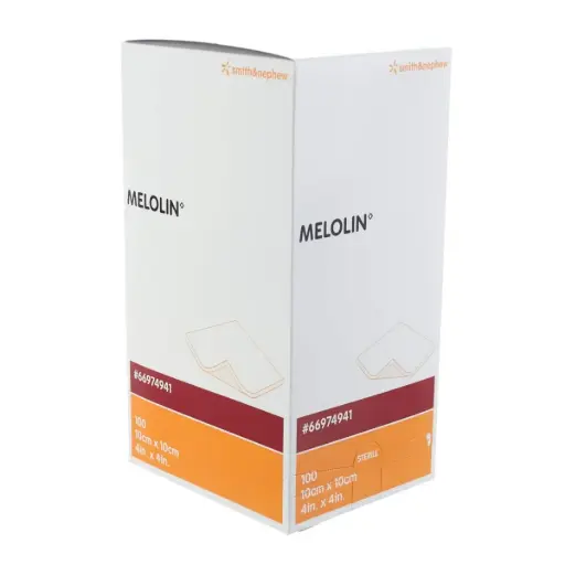[464] Melolin ST 10cm x 10cm - per 1 verpakt - 100st
