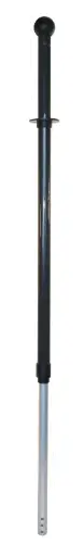 [1301] Manche à balai télescopique en aluminium 98 cm - 167 cm - 1 pièce