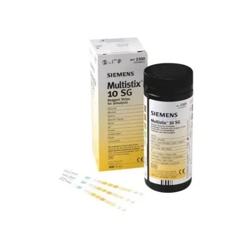 [4253] Multistix 10 SG bandelettes réactives pour analyse d'urine - 100 pièces