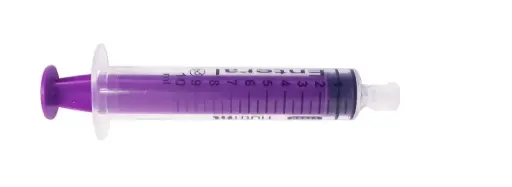 [4038] Nutrifit/ENFit Seringue entérale avec capuchon 10 ml - 100 pièces