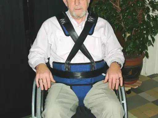 [2189] SafeBelt Ceinture abdominale et baudrier avec boucle à clic