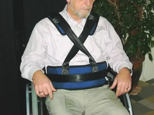 [2317] SafeBelt Ceinture abdominale et épaulière avec boucle à clic