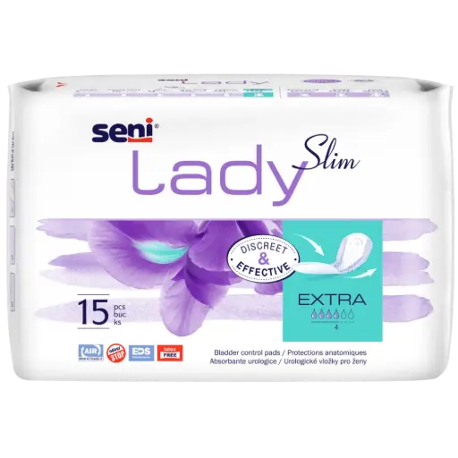 [6058] Seni Lady Slim Extra - Omdoos (24 x 15 stuks)