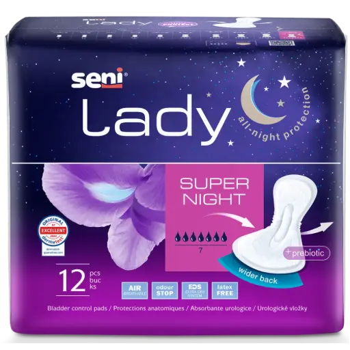[6150] Seni Lady Super Night - 12 pièces - Par sachet