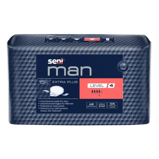 [6477] Seni Man Extra Plus Level 4 - Omdoos (12 x 15 stuks)