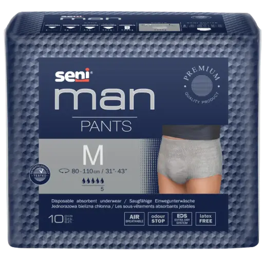[856] Seni Man Pants Medium - Omdoos (8 x 10 stuks)
