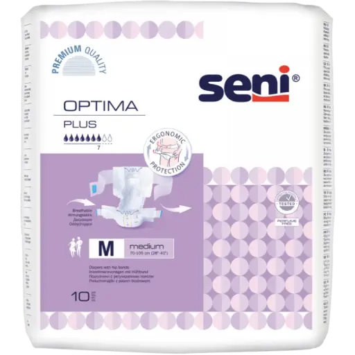 [6084] Seni Optima Plus Large - Omdoos (6 x 10 stuks)