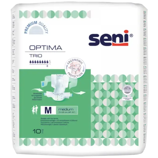 [6089] Seni Optima Trio Medium - Omdoos (6 x 10 stuks)