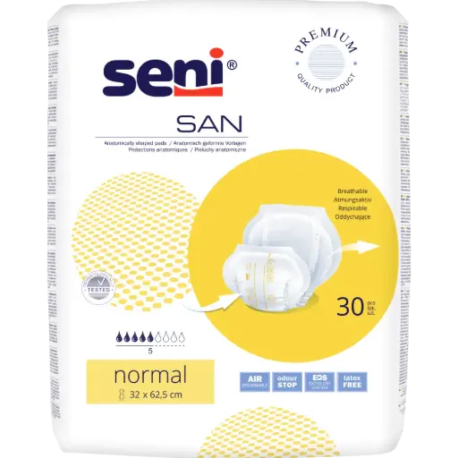 [6017] Seni San Normal - Omdoos (4 x 30 stuks)