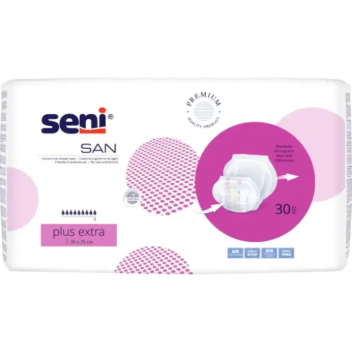 [6021] Seni San Plus Extra - Omdoos (3 x 30 stuks)