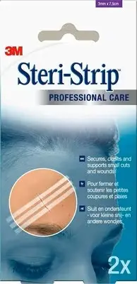 [6837] Steri-Strip Wondsluitingen 3mm x 75mm - 2 x 5st