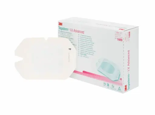 [1409] 3M Tegaderm I.V. Transparant 7x8,5cm - 100 stuks