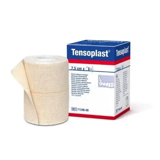 [4675] Tensoplast Elastische Kleefzwachtel 7,5cm x 4,5m - 1 stuk