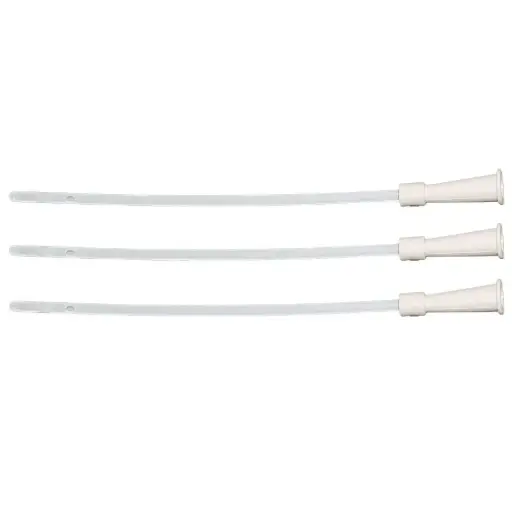 [943] Sonde féminine PVC 18 cm CH12 - 10 pièces