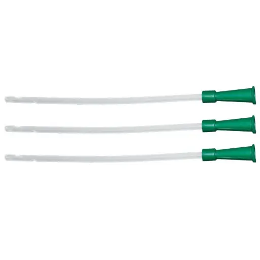 [1738] Sonde féminine PVC 18 cm CH14 - 10 pièces
