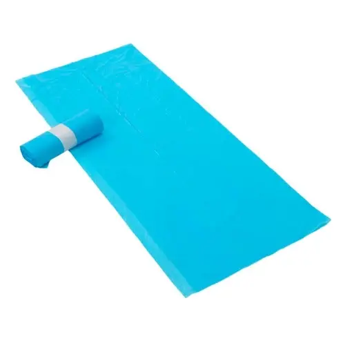 [3543] Vuilniszakken HDPE Blauw 60x90cm 25µm - Omdoos (20 rollen x 25 stuks)