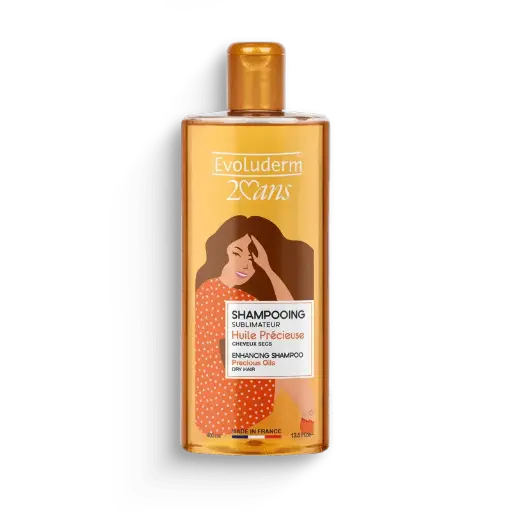 [4315] Evoluderm Shampoo Huile Précieuse 400ml - 12st