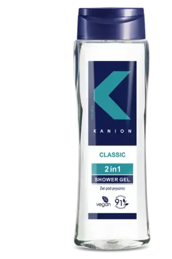 [2174] Gel douche Kanion Classic 400 ml - 1pc